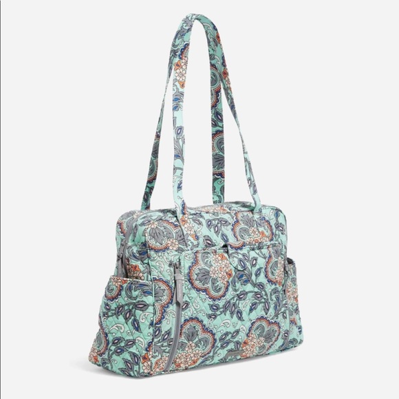 Vera Bradley Baby Bag in Signature Cotton Fan Flowers - Picture 2 of 3